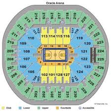 Oracle Arena Seating Chart Oracle Arena Seating Charts