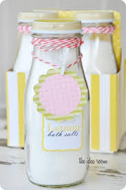 Sel De Bain Au Citron Maison Cadeau Beaute Diy Idee Cadeau Fete Des Meres Original Sel De Bain Sels De Bain Maison