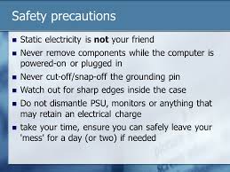 The illustration is on the prevention of oil spillage. Pc Building Workshop Part Ii Building Process Assembly Demo September 2012 University Of Lethbridge Department Of New Media Ppt Download