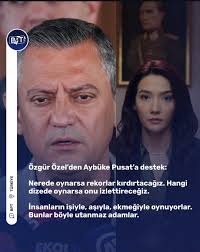 Özgür Özel den Aybüke Pusat a destek : rTurkey