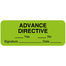 Image result for Advance Directive