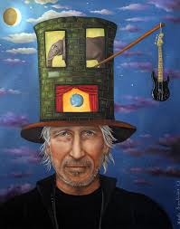 Roger Waters Painting by Leah Saulnier The Painting Maniac