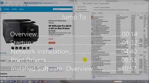 Discover 8610 hp printer from across the web. Hp Officejet Pro 8610 Software Network Installation Youtube