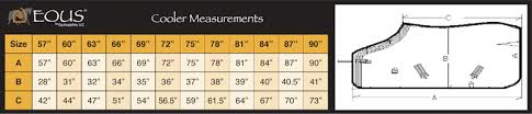 Sizing Charts Horse Apparel Equisupplies Llc