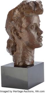 Jacques Lipchitz (French/American, 1891-1973). Portrait of Barbara