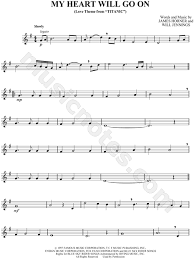 With standard notation and bowings. Celine Dion My Heart Will Go On Sheet Music In G Major Download Print Sku Mn0028612