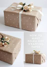 Polka Dot Your Wrapping The House That Lars Built Creative Gift Wrapping Gift Wrapping Gifts