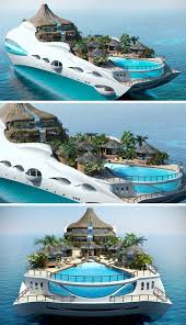 Luxury Tropical Island Yacht Concept A Private Paradise Tropical Islands Paradise Yacht Design Yacht