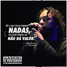A Vida E Feita De Pequenos Nadas Que A Gabriel O Pensador Facebook