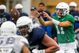 Impressive spring camp has BYU freshman Zach Wilson in the running for  starting QB position