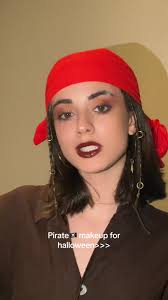 Pirate Makeup Hooded