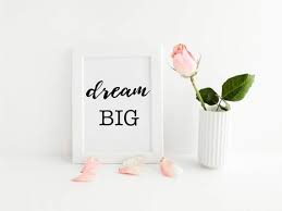 Maybe you would like to learn more about one of these? Dream Big Printable Art Wall Art Wall Decor Quote Print Image 1