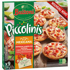 Dining all'aperto in the open air is a passion close to our hearts. Buitoni Piccolinis 9 Mini Pizzas Mexicana Pepperoni Jambon Cru Poivrons Sauce Tomate Epicee 9x30g