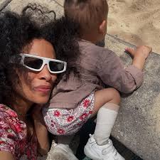 Nothing better than being Maman 🩶 Happy Mother's Day to all the mamas. Pic  1 @marvin.parisi Pic 2 , 7, 9 @kjohn_lasoul