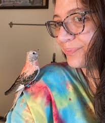 my boy fleck and girl nibbles 💜💛