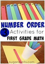 Teaching Number Order First Grade Math The Ot Toolbox 1st Grade Activities First Grade Math Math Concepts