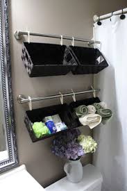 These small bathroom organization ideas will do the trick in larger bathrooms, too, but you'll see the biggest results in the more confined areas. 21 Diy Bathroom Organizational Projects That Will Make Your Bathroom Look Awesome Bathroom Basket Storage Home Diy Diy Bathroom