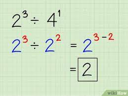 Subtract the number of threes in the denominator from the number of threes in the numerator. How To Divide Exponents 7 Steps With Pictures Wikihow