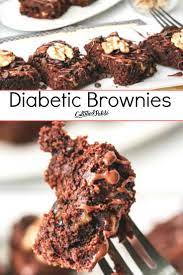 What sweet things can diabetics eat? Diabetic Brownies Cultured Palate