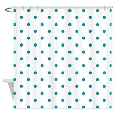 Black And White Polka Dot Shower Curtain Blue Teal Polka Dots Pattern Sma Shower Curtain By 13 Tactical Polka Dot Pattern Curtains Shower Curtain