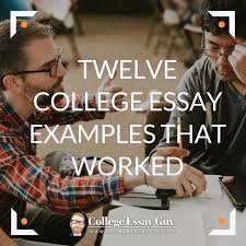 Twelve College Essay Examples That Worked 2019 College Essay Examples Essay Examples College Essay