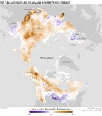 Nasa'nın firms adını verdiği yangın bilgilendirme ve kaynak yönetimi sistemi, uyduları kullanarak dünyanın dört bir yanındaki yangınları takip edebiliyor. Fire Fuels In High Northern Latitudes Are Becoming More Flammable Noaa Climate Gov