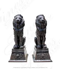 David shows how to carve unique design elements while tom heads to the. Bronze Bronze Statues Lion Animal Statues Fine S Gallery Llc