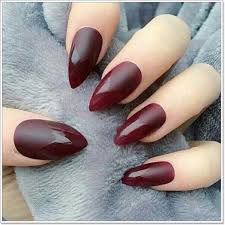 This should make your polish matte without effecting the coverage or color. 112 Epic Burgundy Nails You Must Try