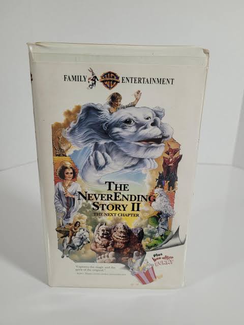Vintage 1990 the Never Ending Story II: the Next Chapter VHS Tape in a  Clamshell Case Adventure Film - Etsy