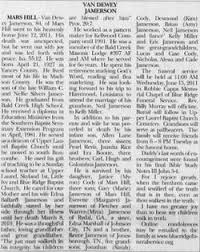 Van Dewey Jamerson (1927-2011)