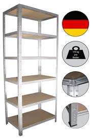 Weitere informationen erhalten sie in ihrem hagebaumarkt. Steckregal 200x40x40 Cm Verzinkt 6 Boden Kellerregal Metallregal Regal Regalsysteme Lagerregal Baumarkt Baumarkt Lagersysteme