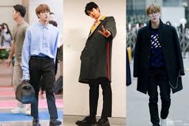 It turns out that jin was wearing the acupressure shoes during the broadcast . Beyond The Stage A Look At The Bts Members Personal Fashion Styles Soompi