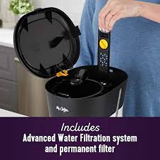 Coffee water filtration friendly™ symbol, on the bottom of your brew basket. Mr Coffee 12 Cup Dishwashable Coffee Maker With Advanced Water Filtration Permanent Filter Pricepulse