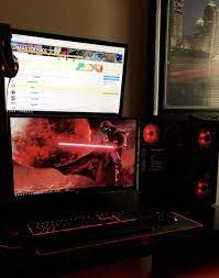 6 Months Ago I Was Playing Pubg On My Bootcamped Mac Battlestation Gaming Setup Room Setup