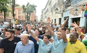 Resultado de imagem para Zé Ronaldo e Rui Costa no cortejo do 2 de Julho