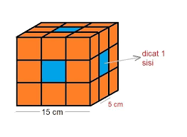 Check spelling or type a new query. Sebuah Kubus Dgn Pjg 15cm Dicat Pd Seluruh Permukaannya Kubus Ini Selanjutnya Dipotong Potong Brainly Co Id