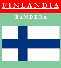 Resultado de imagen de bandera de finlandia