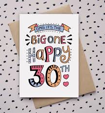 Birthday Card Drawing Ideas For Husband Omg It S The Big One 30th Birthday Card Hand Drawn Type Doodle Birthday Card Drawing 30th Birthday Cards Birthday Card Design