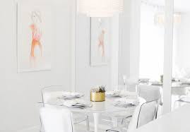Large trendy turquoise floor kitchen/dining room combo photo in miami with white walls this is quite nice. New Dining Room Peek Home Design Decorating