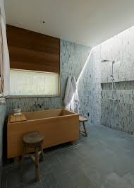 Concrete bathroom designs are very versatile and concrete is beautiful, durable and water resistant. You D Never Guess This Japanese Style Home In Tiburon Is A Kit House Japanese Bathroom Design Small Space Bathroom Design Japanese Bathroom