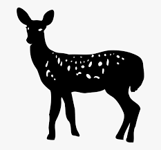 Clipart library is a free cliparts collection of clip art gallery with thousands of free clipart, graphics, images, animated clipart, illustrations, pictures for you to download Animal Deer Doe Nature Silhouette Doe Deer Silhouette Png Transparent Png Kindpng