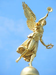 Gabriel Sounding The Horn Germany Angel Statues Angels In Heaven Greek Art