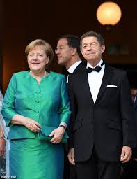 Ms merkel's husband, joachim sauer, is taking president donald trump's daughter and other spouses of g20 leaders on a tour of the german climate computing centre in hamburg on friday. German Chancellor Merkel Goes Glam To Attend Richard Wagner Festival Express Digest