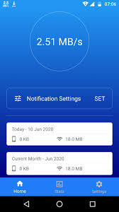 Monitor live fast internet speed 4g, data usage, app usage & manage data plan Internet Speed Meter For Android Apk Download