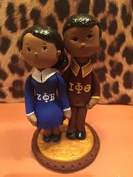 Polymer Clay Cake Toppers Handmade Art Dolls Zeta Phi Beta Iota Phi Zeta Fraternity By Naomissweetstuff On Phi Beta Sigma Zeta Phi Beta Polymer Clay Cake