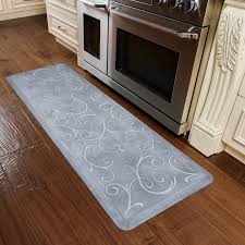 Just wipe clean with damp cloth if it get dirty, very easy to clean. 20 Anti Fatigue Kitchen Runner Magzhouse