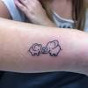 Many people get 'baby elephant' tattoos inked on their respective bodies to express love. 3