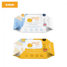Khăn Ướt Cao Cấp K-Mom Hàn Quốc Vân Nổi Có Nắp (70c)