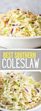 Southern Coleslaw Recipe Recipe Homemade Coleslaw Southern Coleslaw Coleslaw Recipe Easy