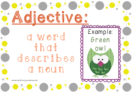 Adjective A Journey Through Literacy